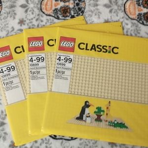 NWT Lego baseplates